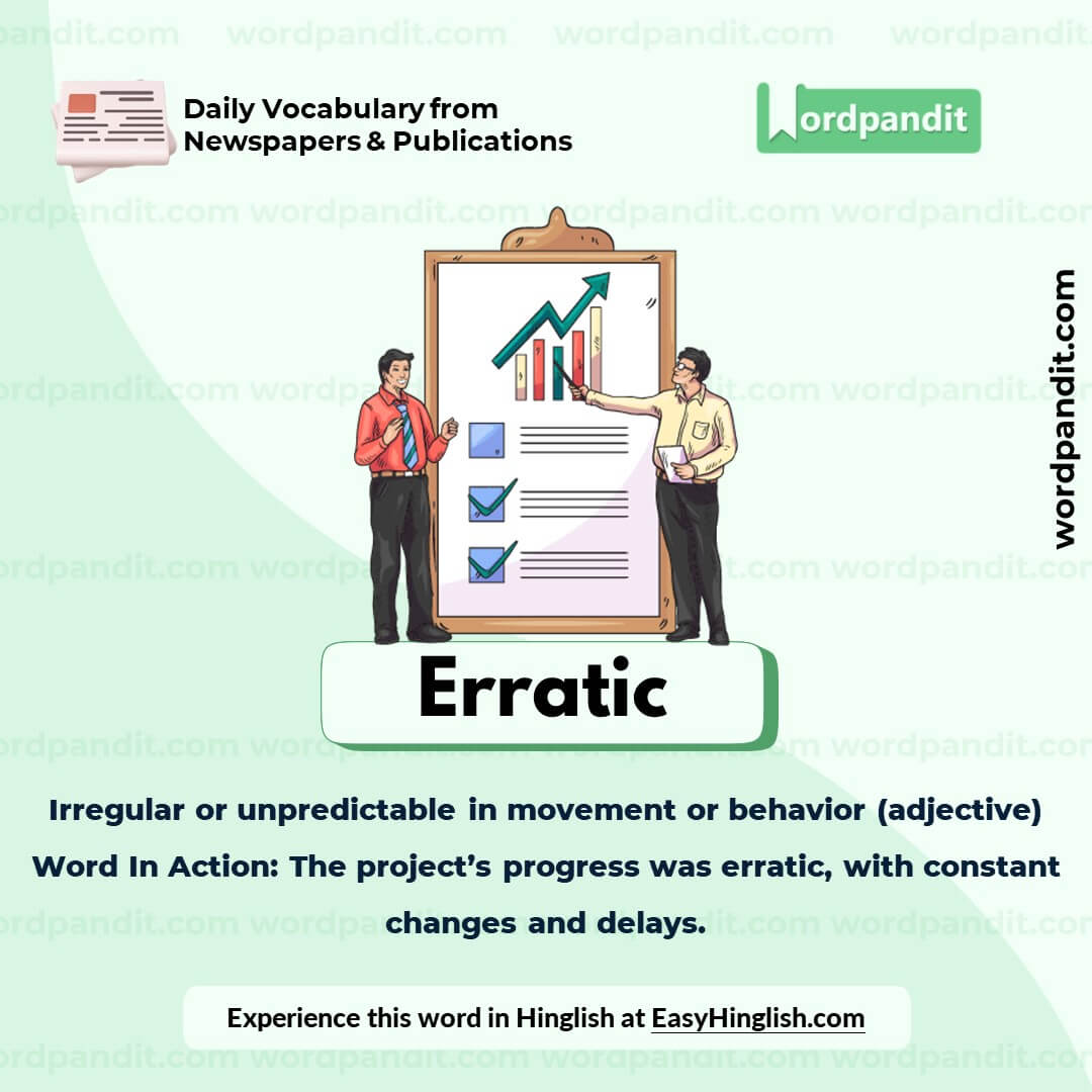 Erratic Vocabulary Post