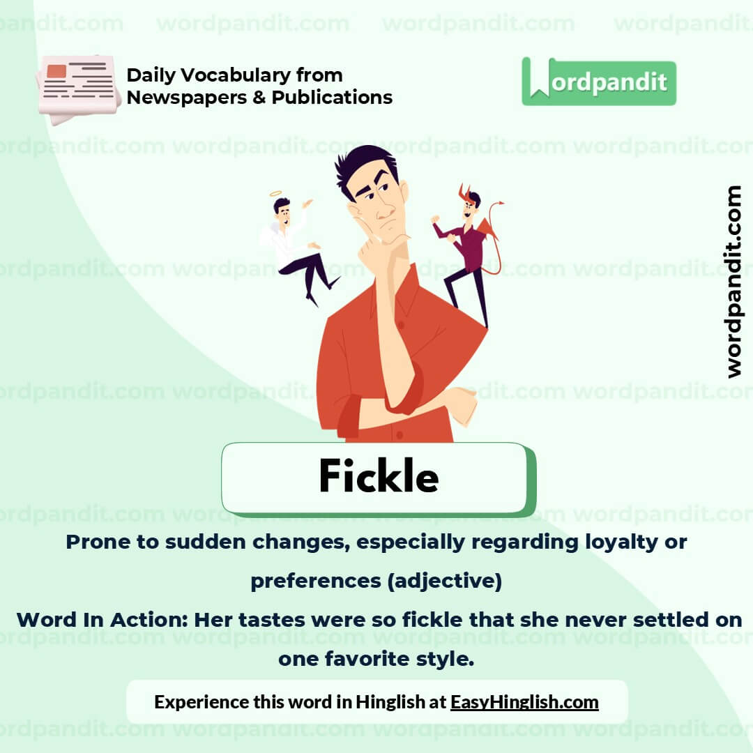 Fickle Picture Vocabulary