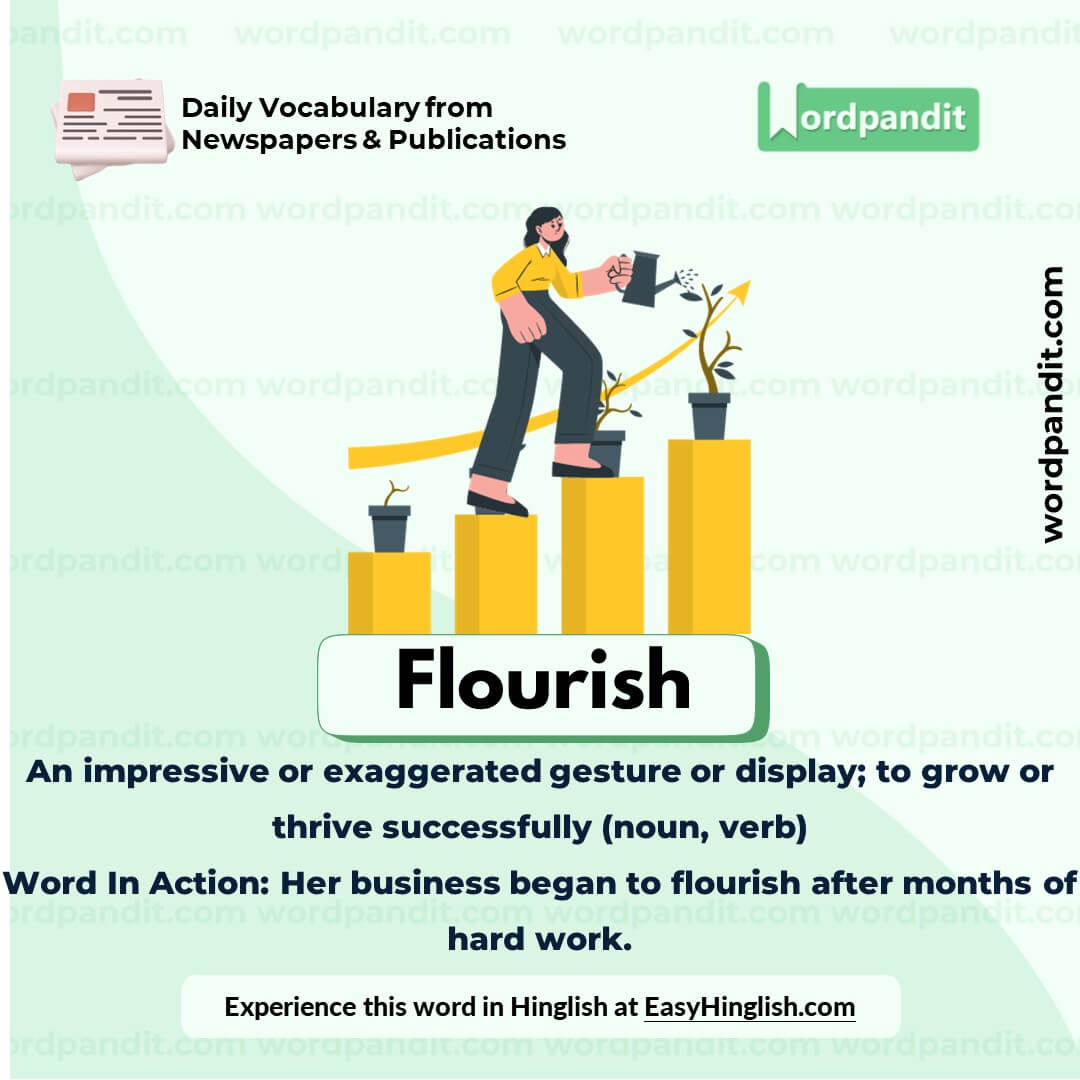 Flourish Vocabulary Picture