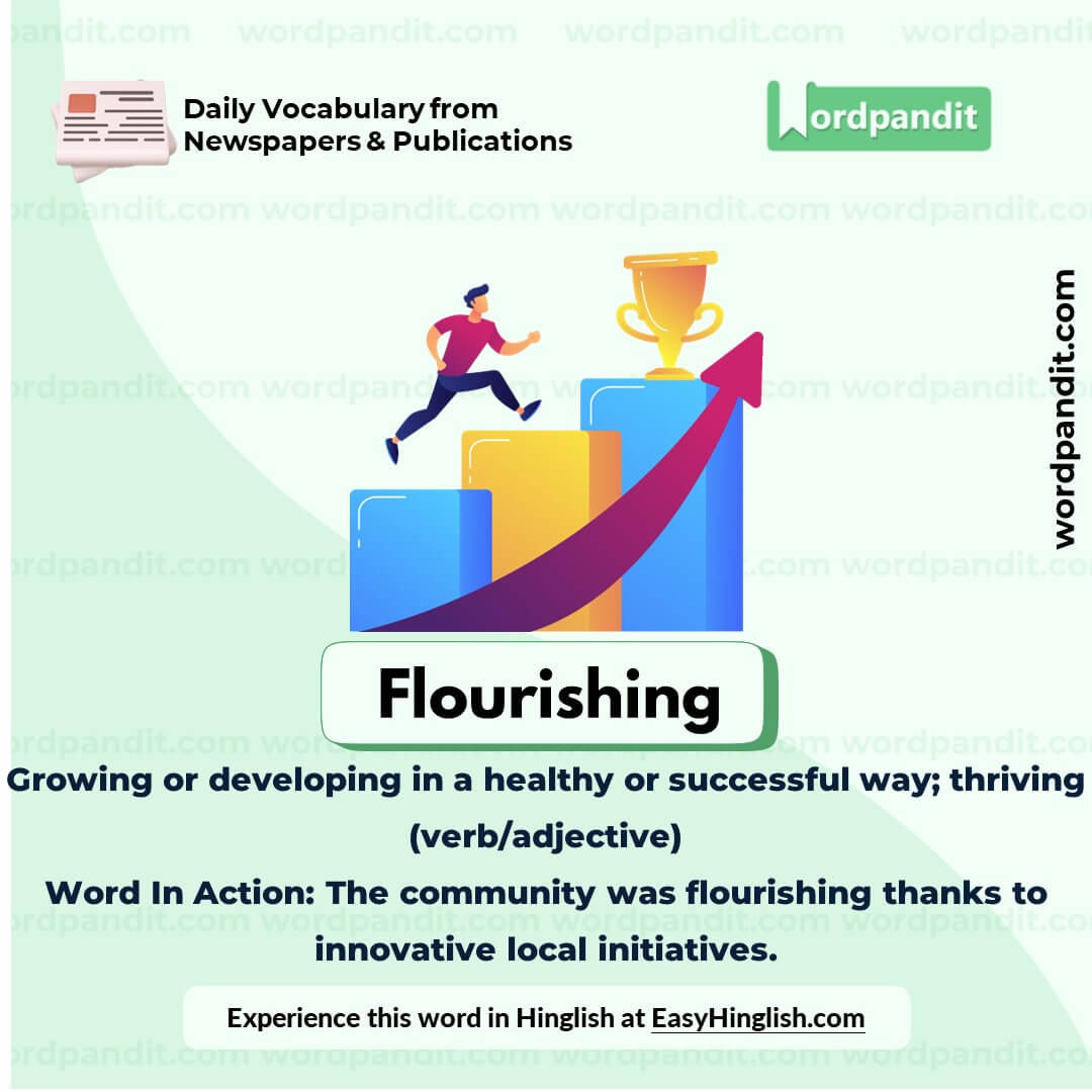 Flourishing Vocabulary Picture