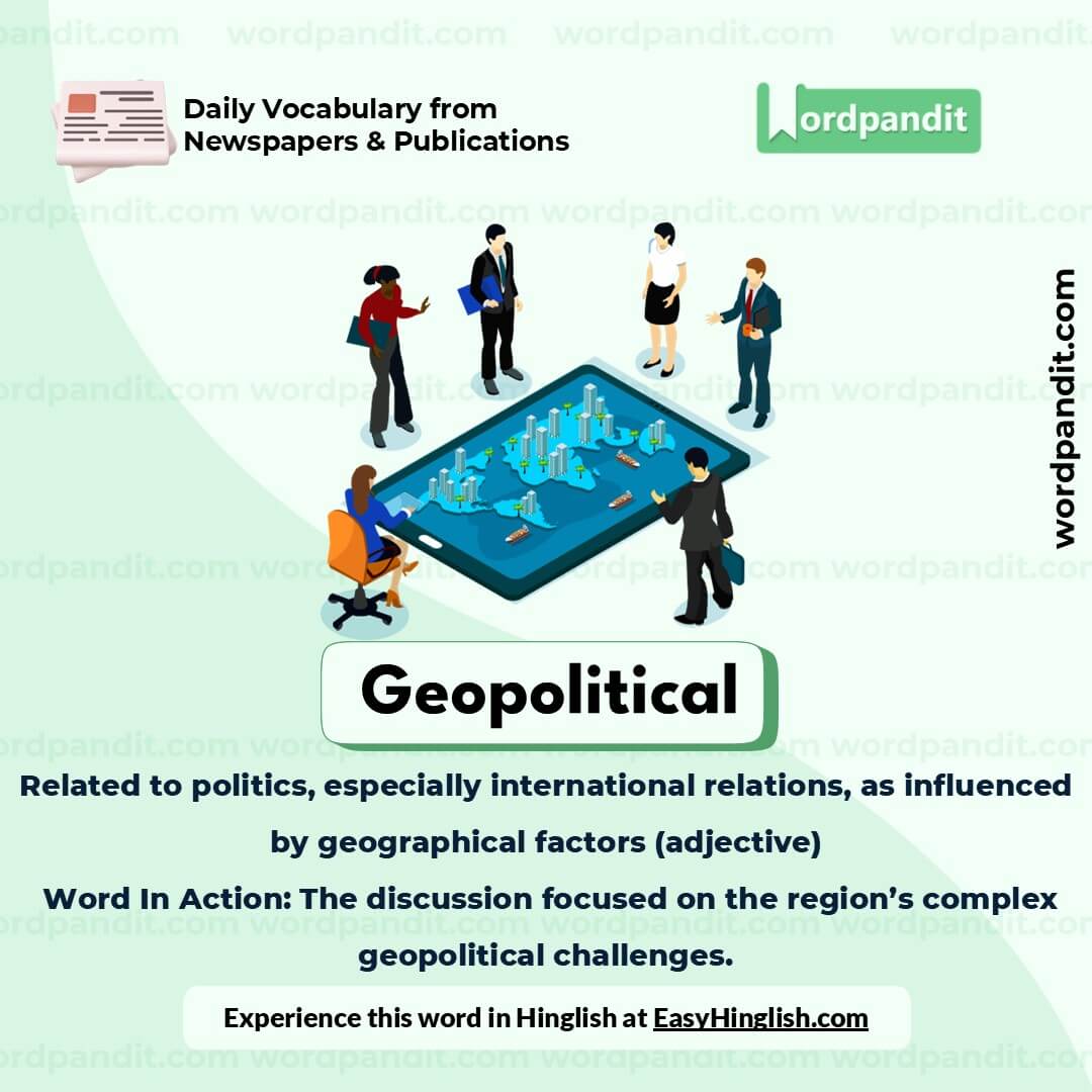 Geopolitical Picture Vocabulary