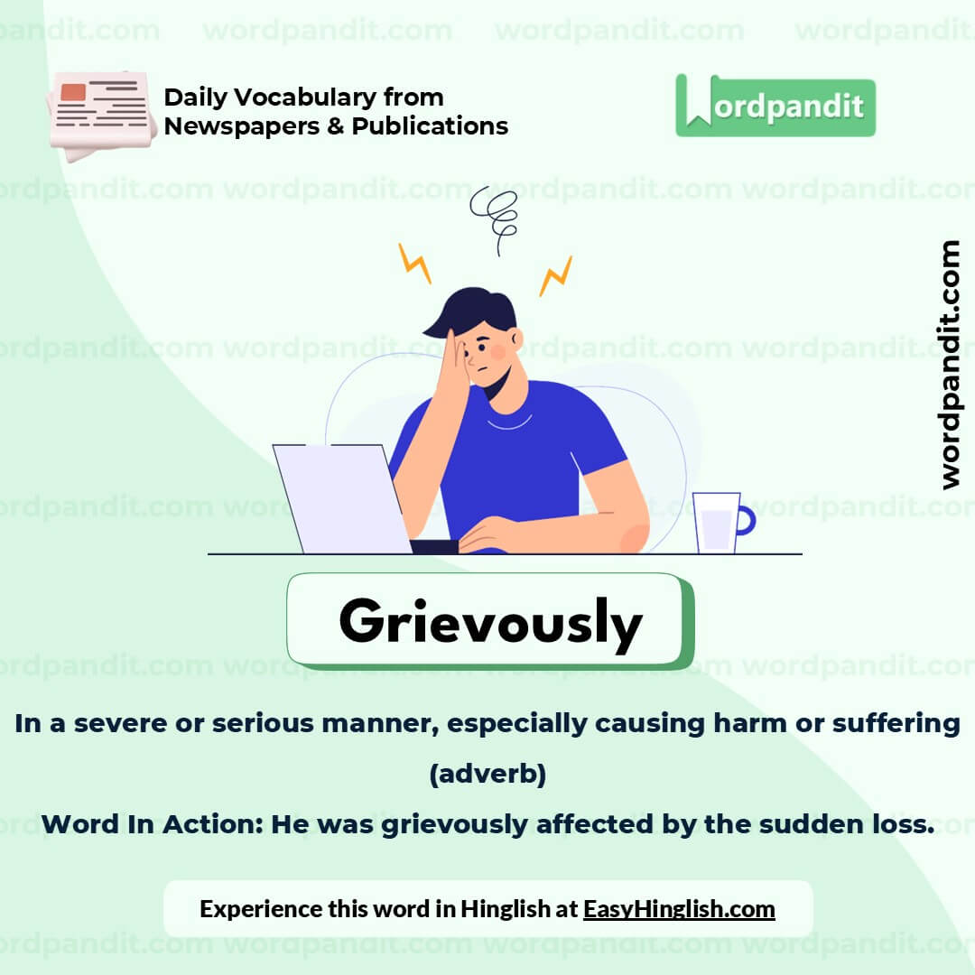 Grievously Picture Vocabulary