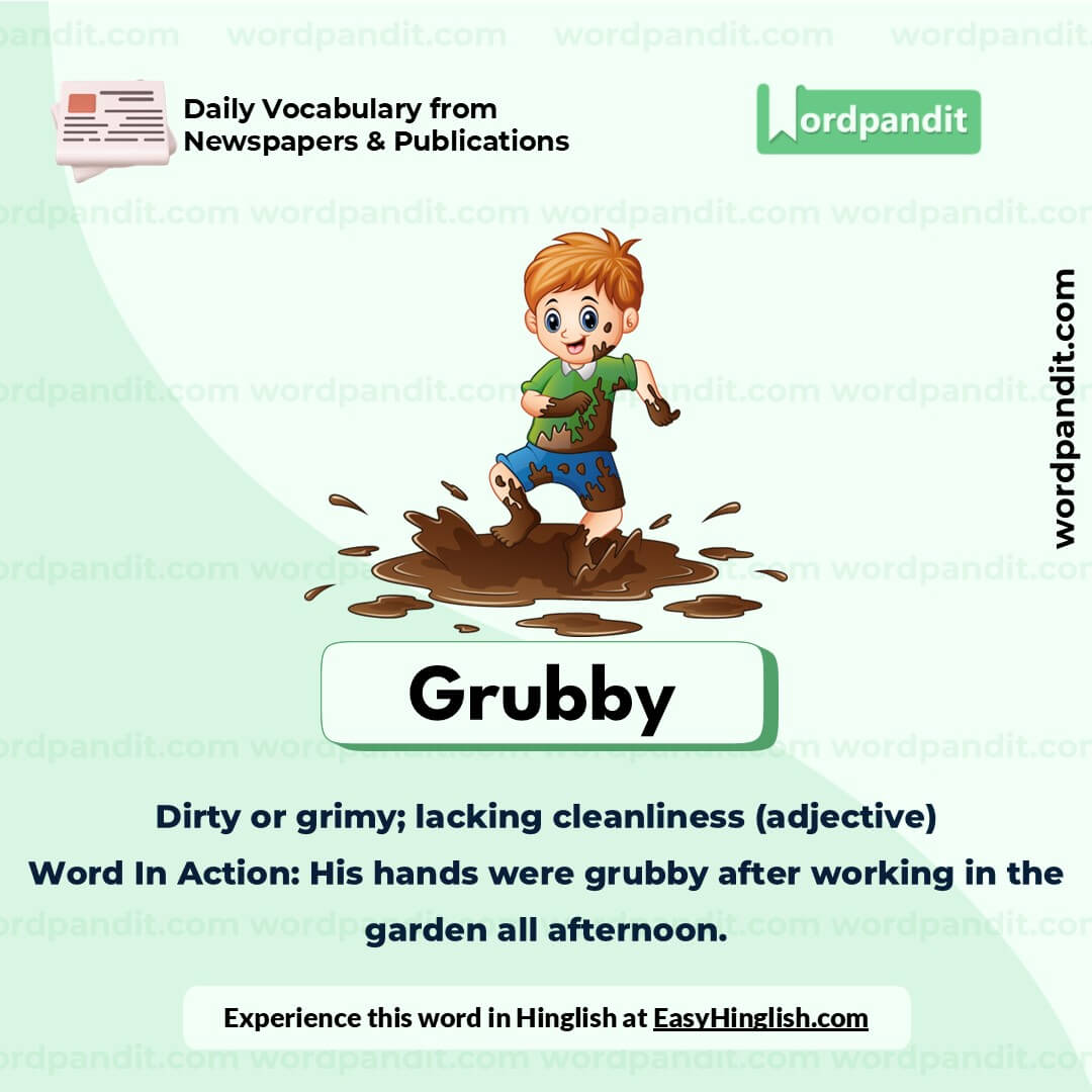 Grubby Vocabulary Picture