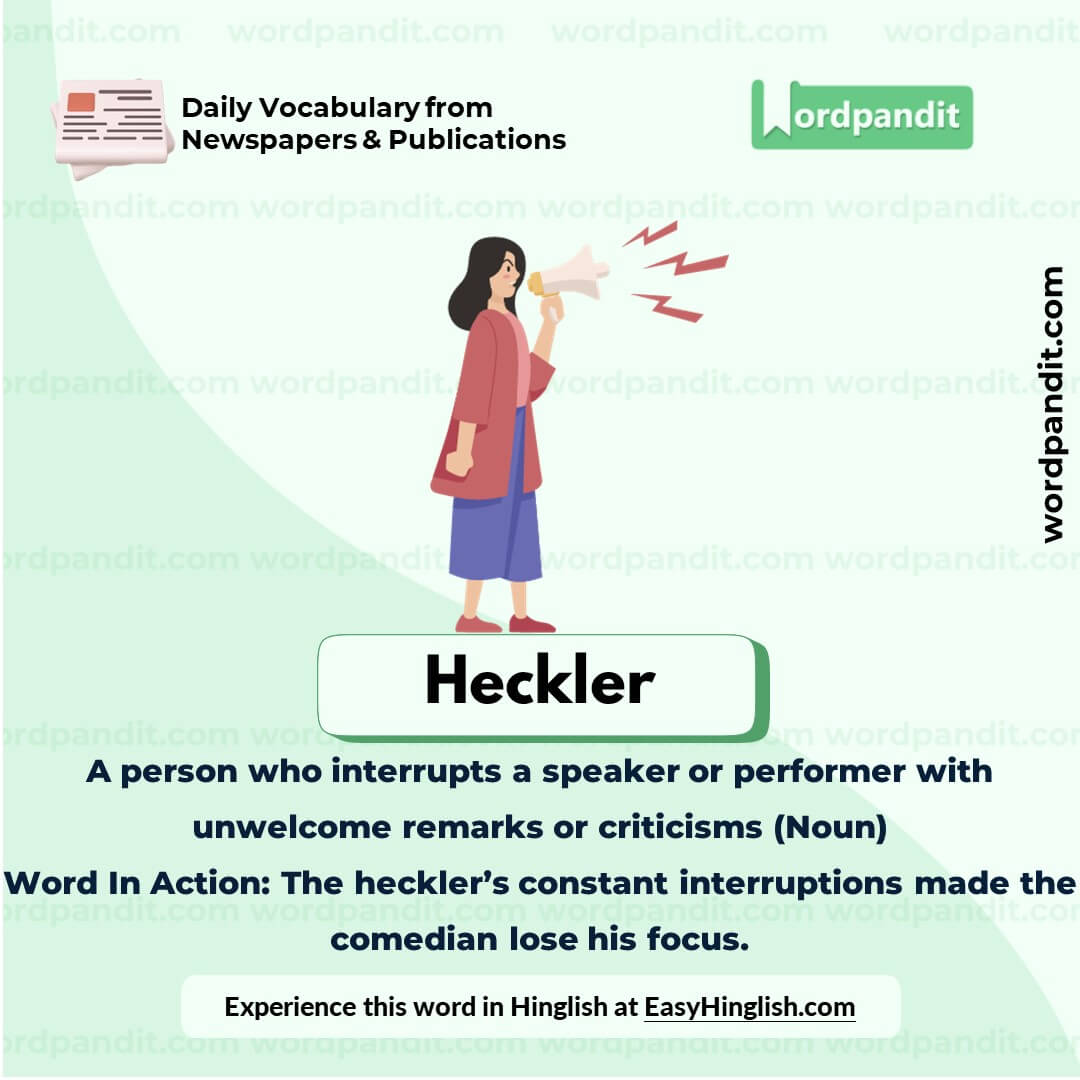 Heckler Vocabulary Picture