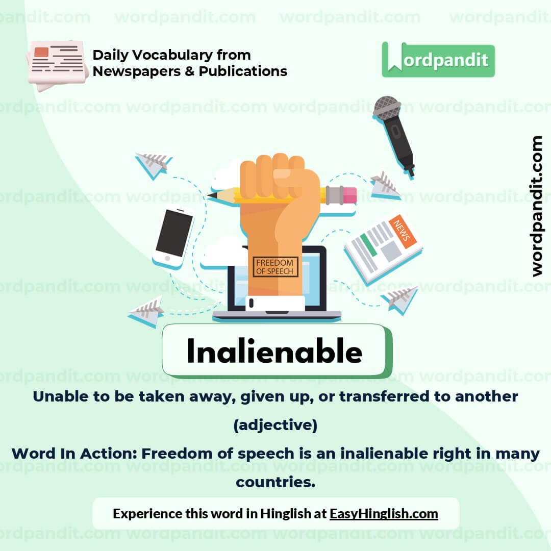 Inalienable Picture Vocabulary