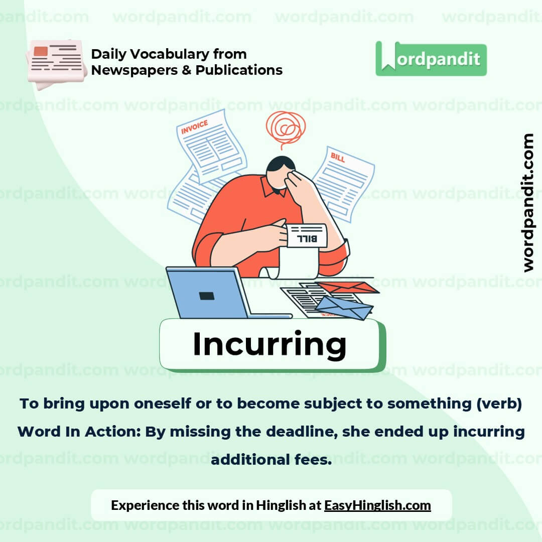 Incurring Picture Vocabulary