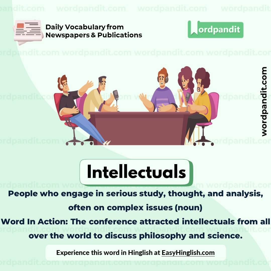 Intellectuals Vocabulary Picture