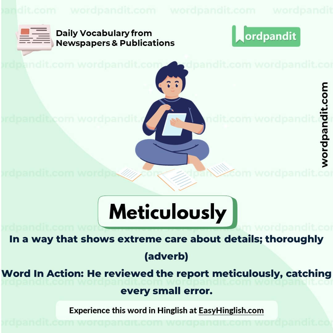 Meticulously Vocabulary Picture