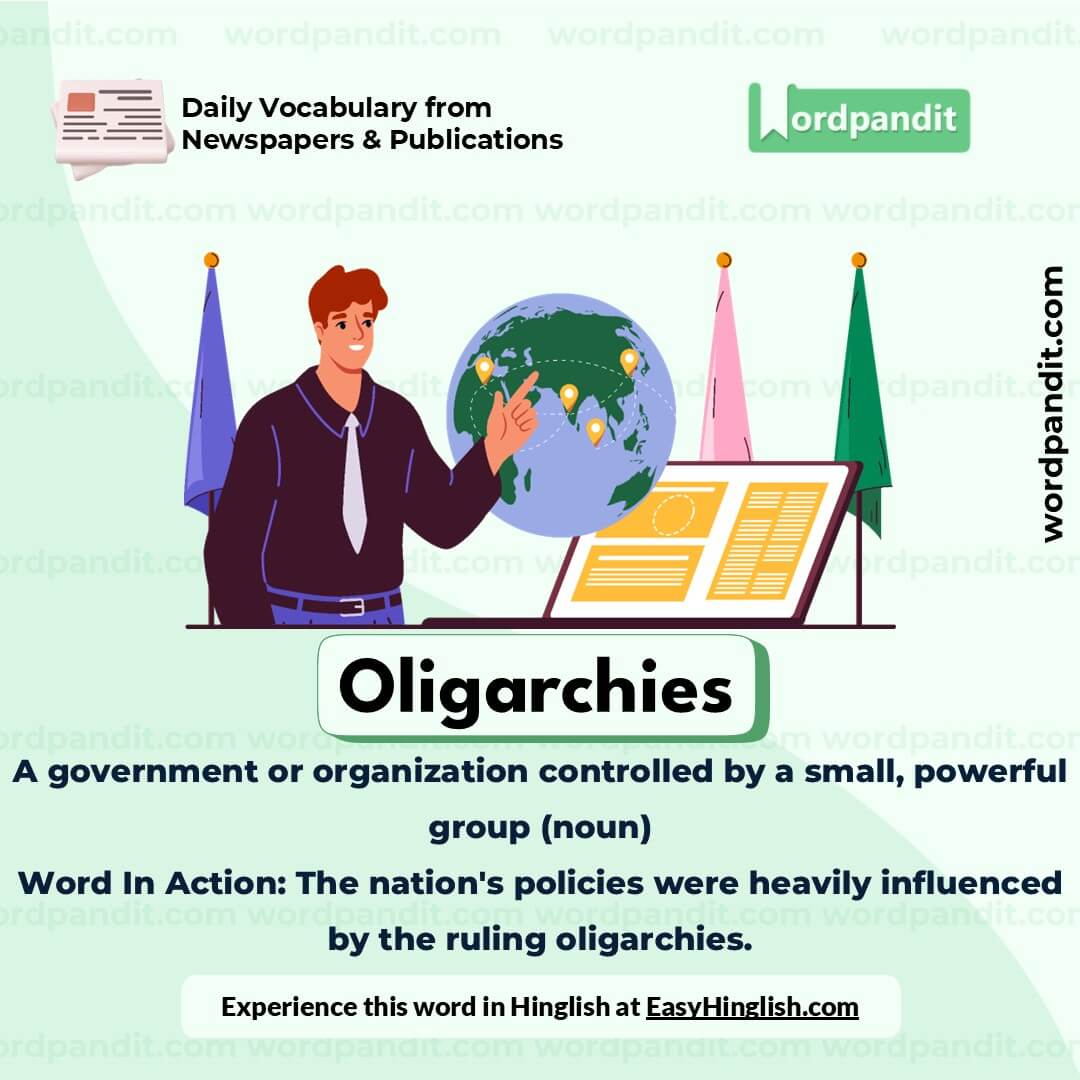 Oligarchies Vocabulary Picture