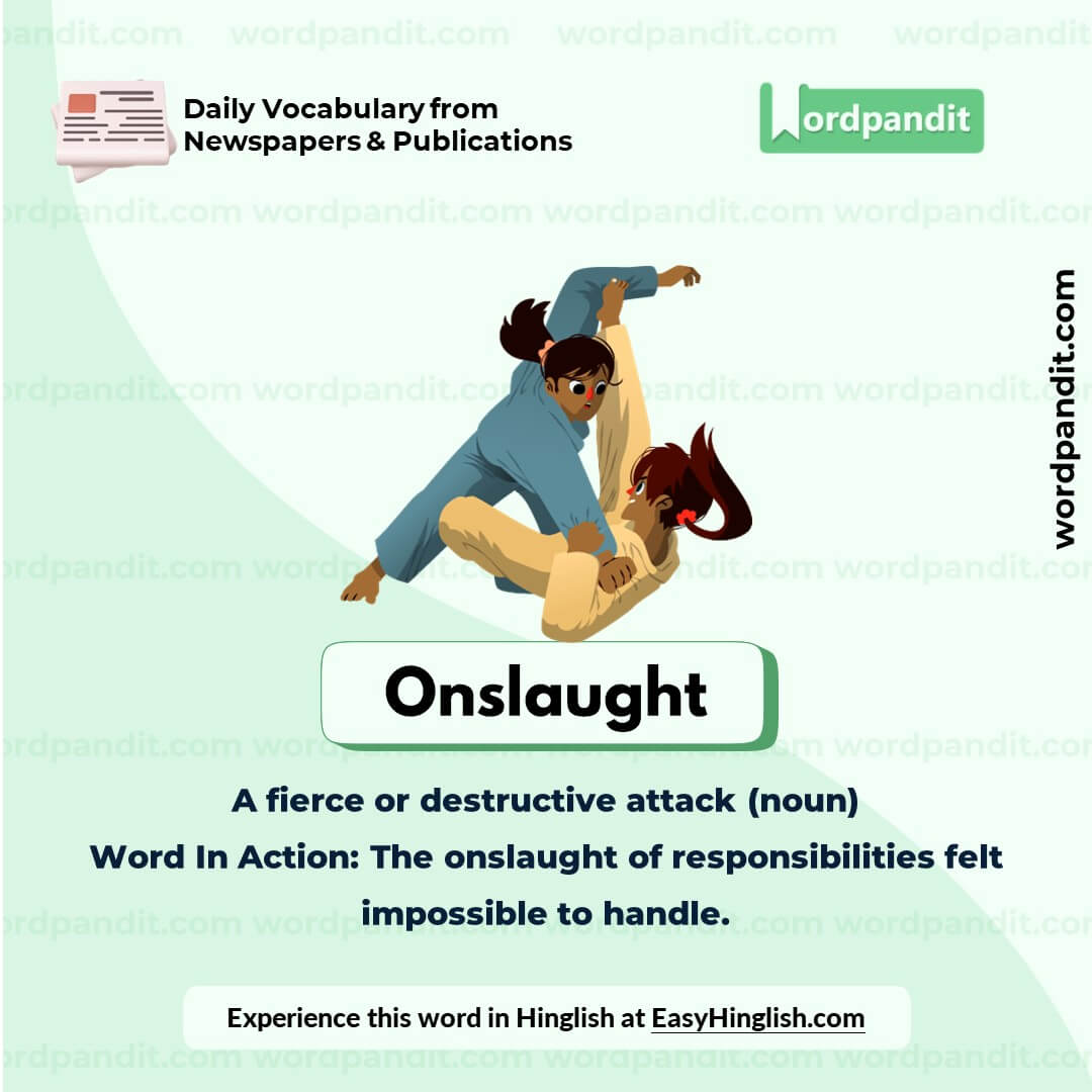 Onslaught Vocabulary Picture