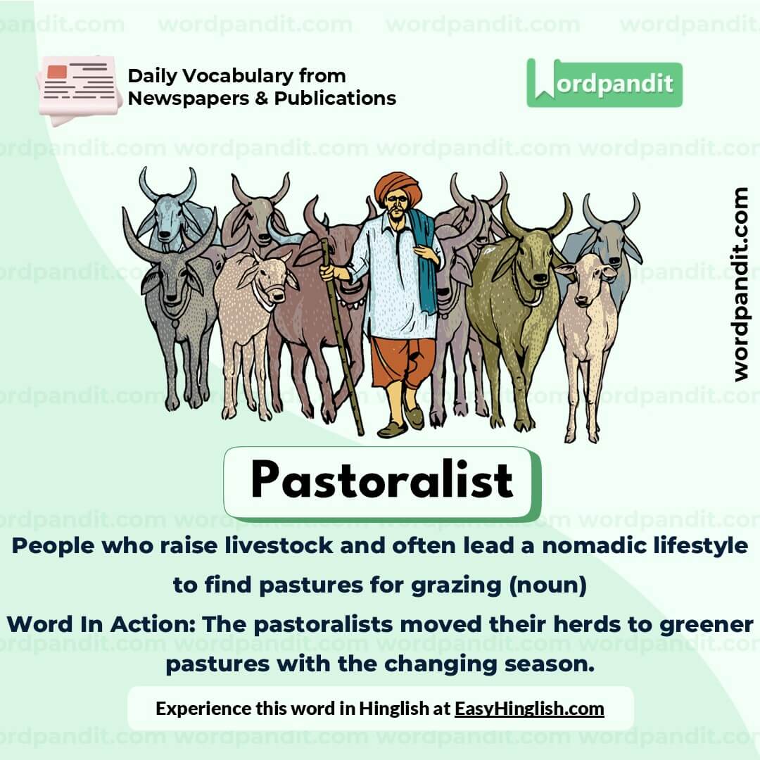 Pastoralist Vocabulary Picture