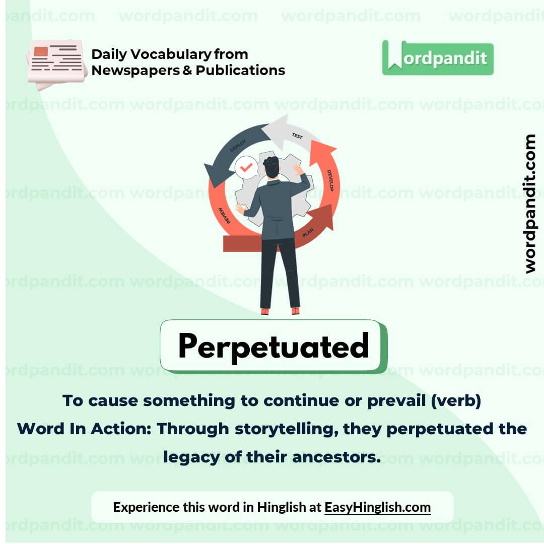 Perpetuated Vocabulary Picture