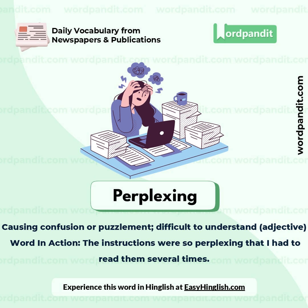 Perplexing Picture Vocabulary