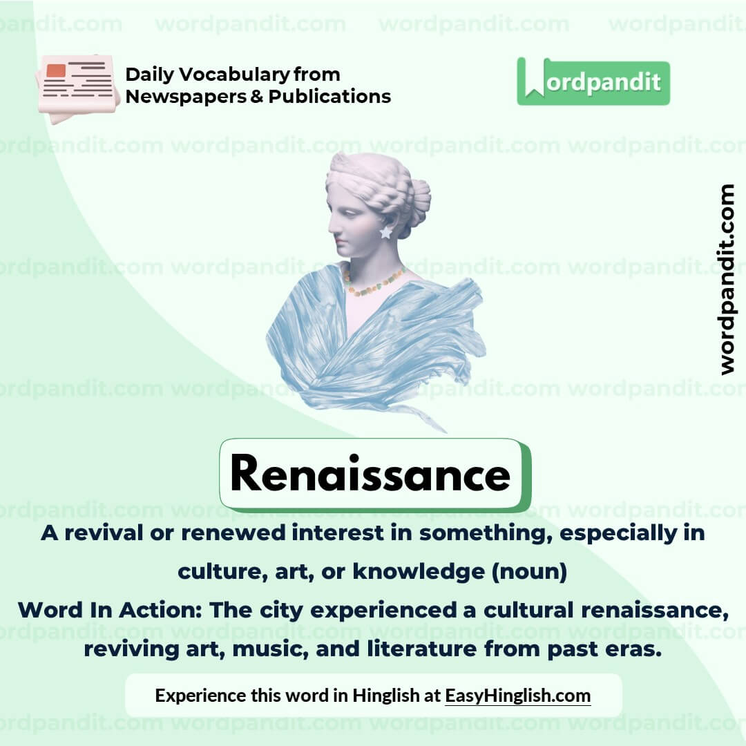 Renaissance Vocabulary Picture