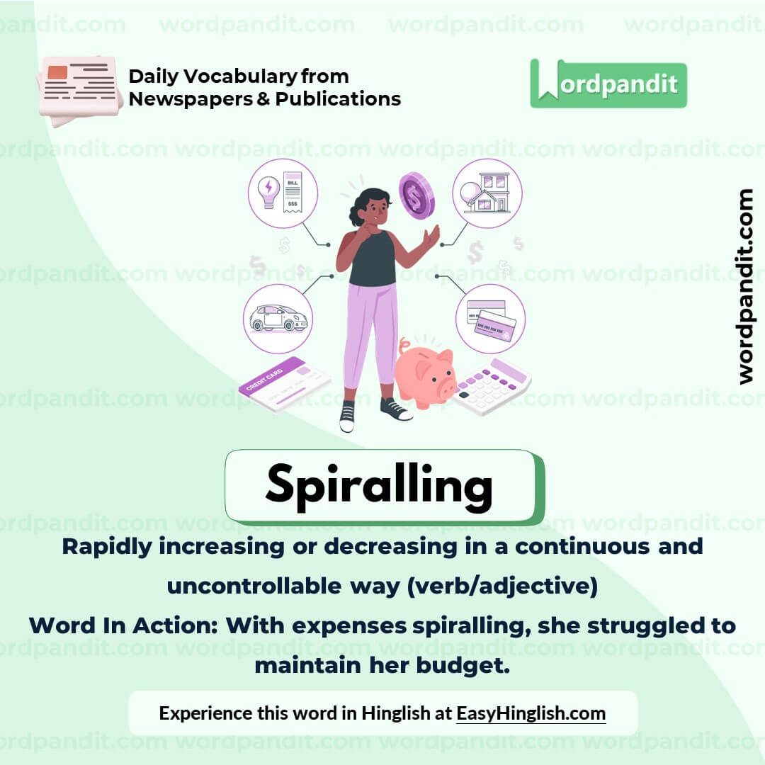 Spiralling Vocabulary Picture