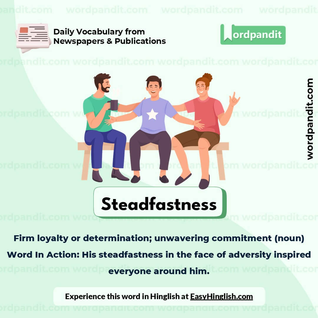 Steadfastness Picture Vocabulary