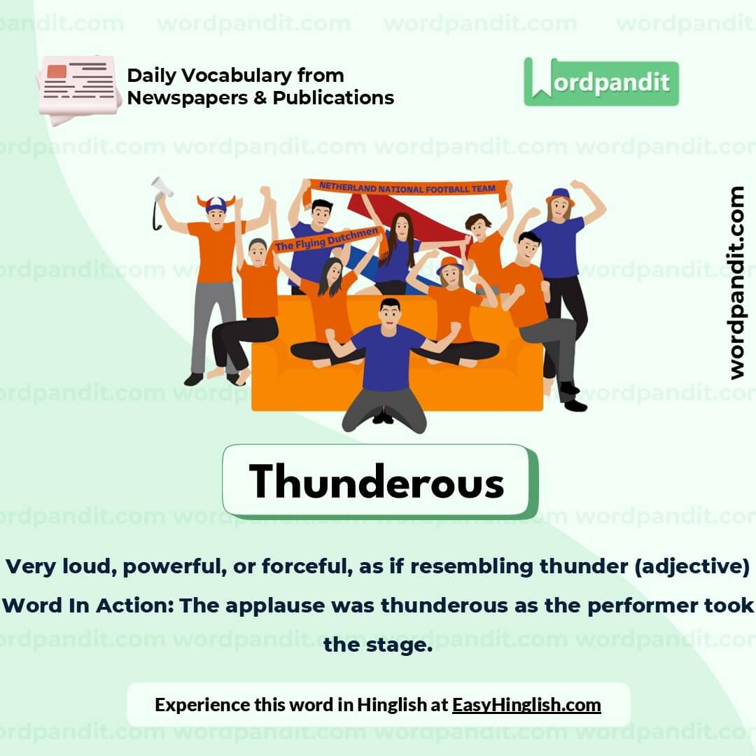 Thunderous Picture Vocabulary