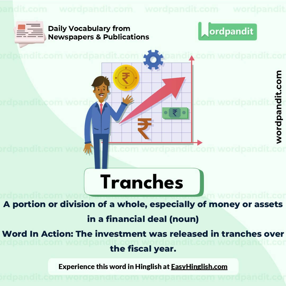 Tranches Vocabulary Picture