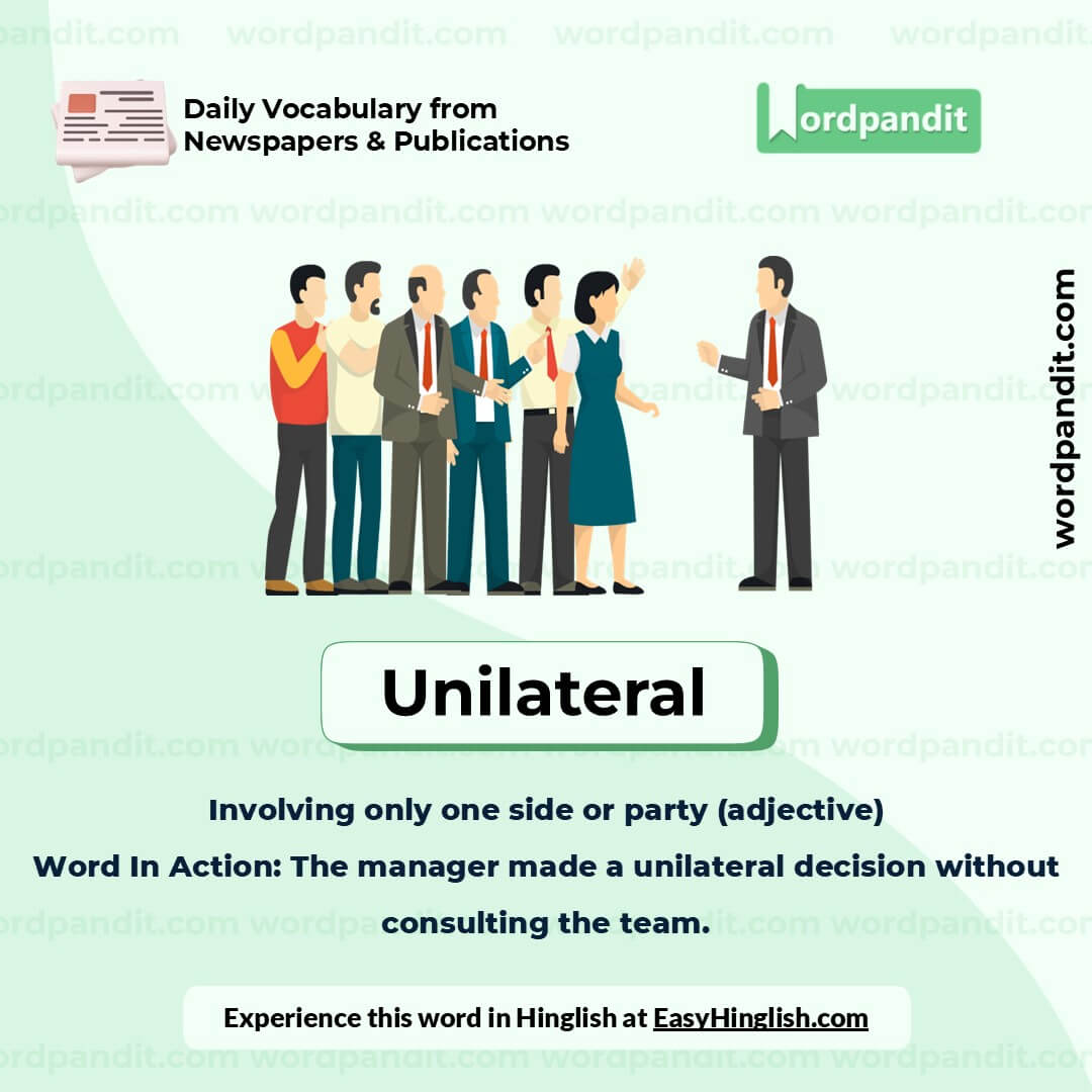 Unilateral Picture Vocabulary