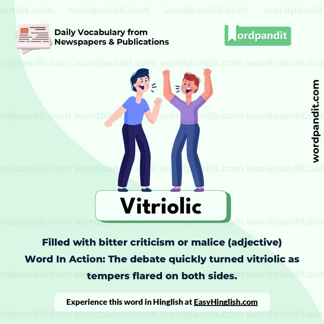 Vitriolic Vocabulary Picture