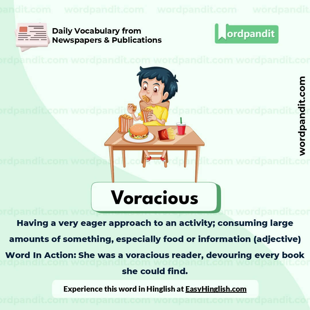 Voracious Picture Vocabulary