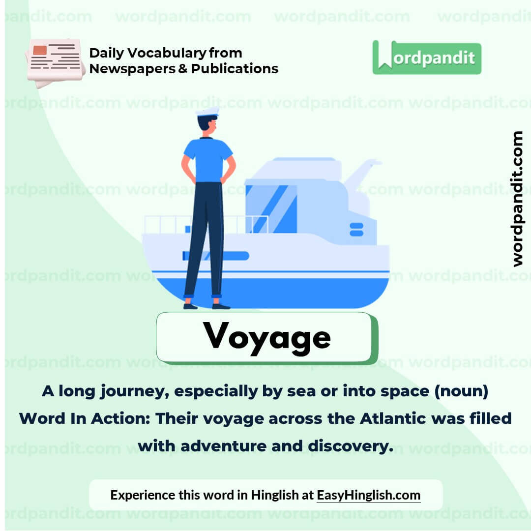 Voyage Vocabulary Picture