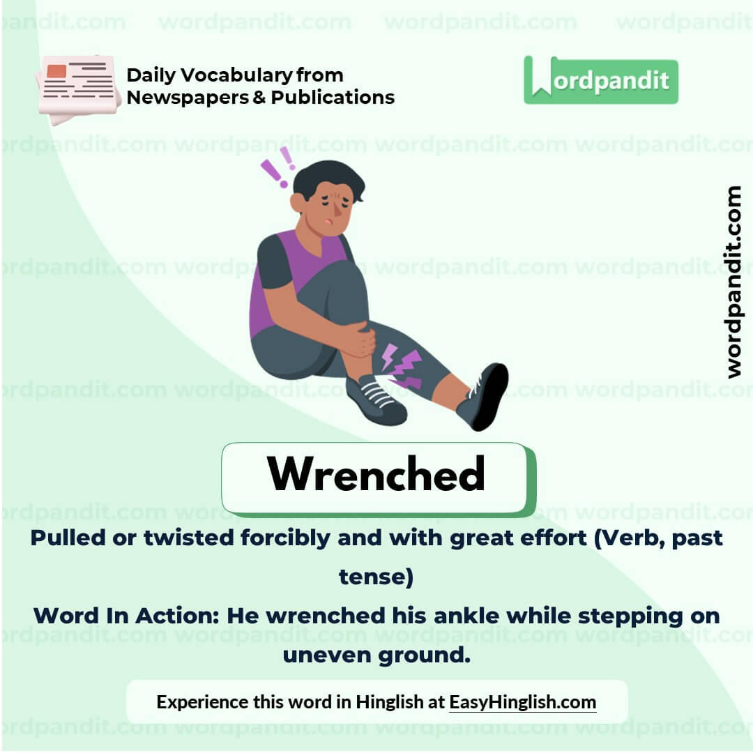 Wrenched Vocabulary Picture