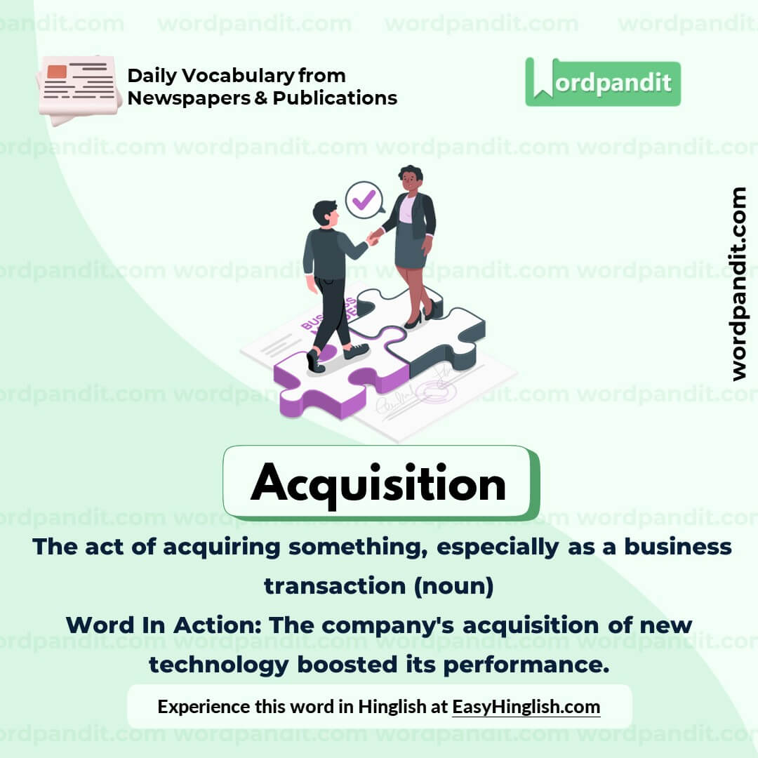 Acquisition Vocabulary Post