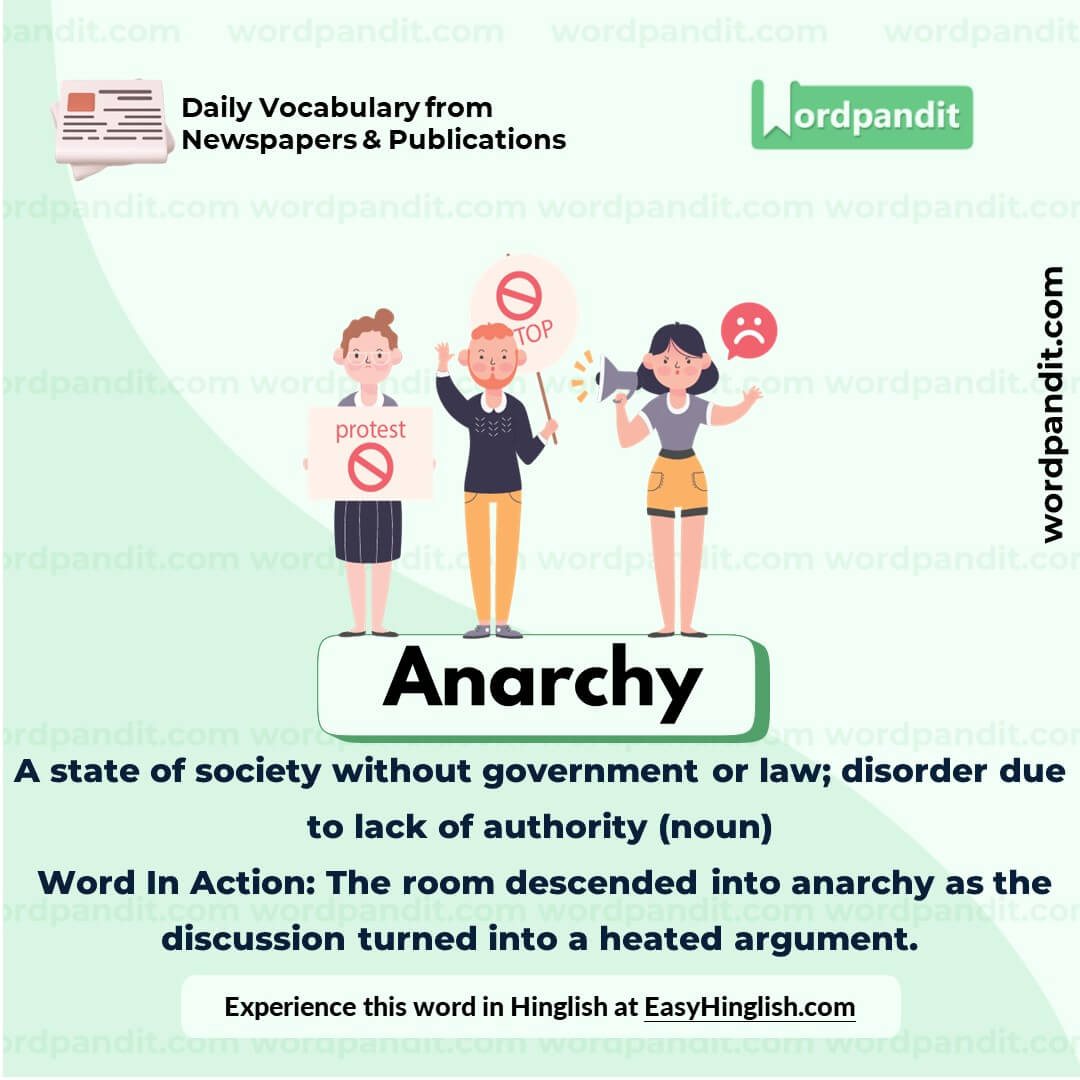 Anarchy Vocabulary Picture