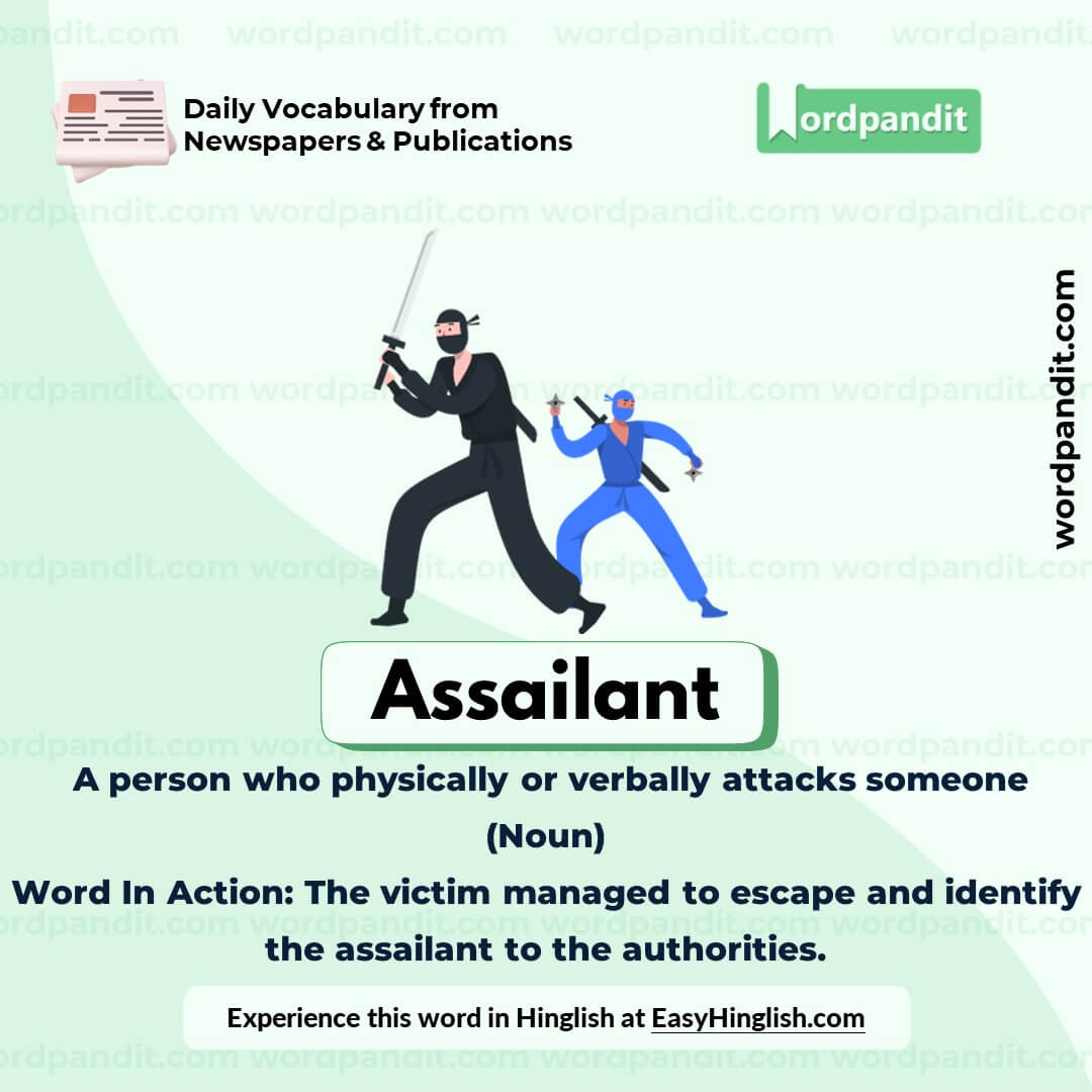 Assailant Vocabulary Post