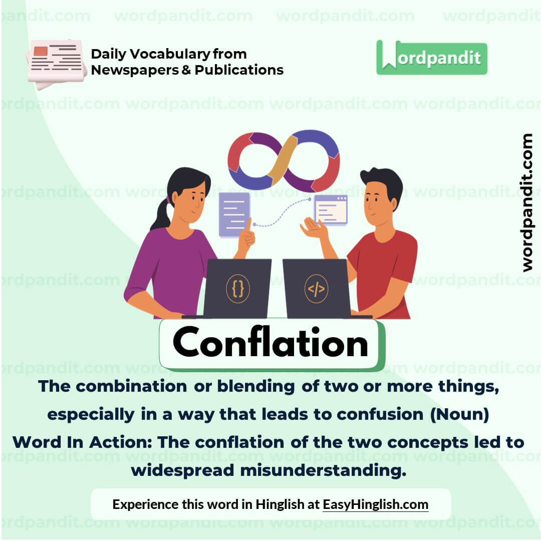 Conflation Vocabulary Picture