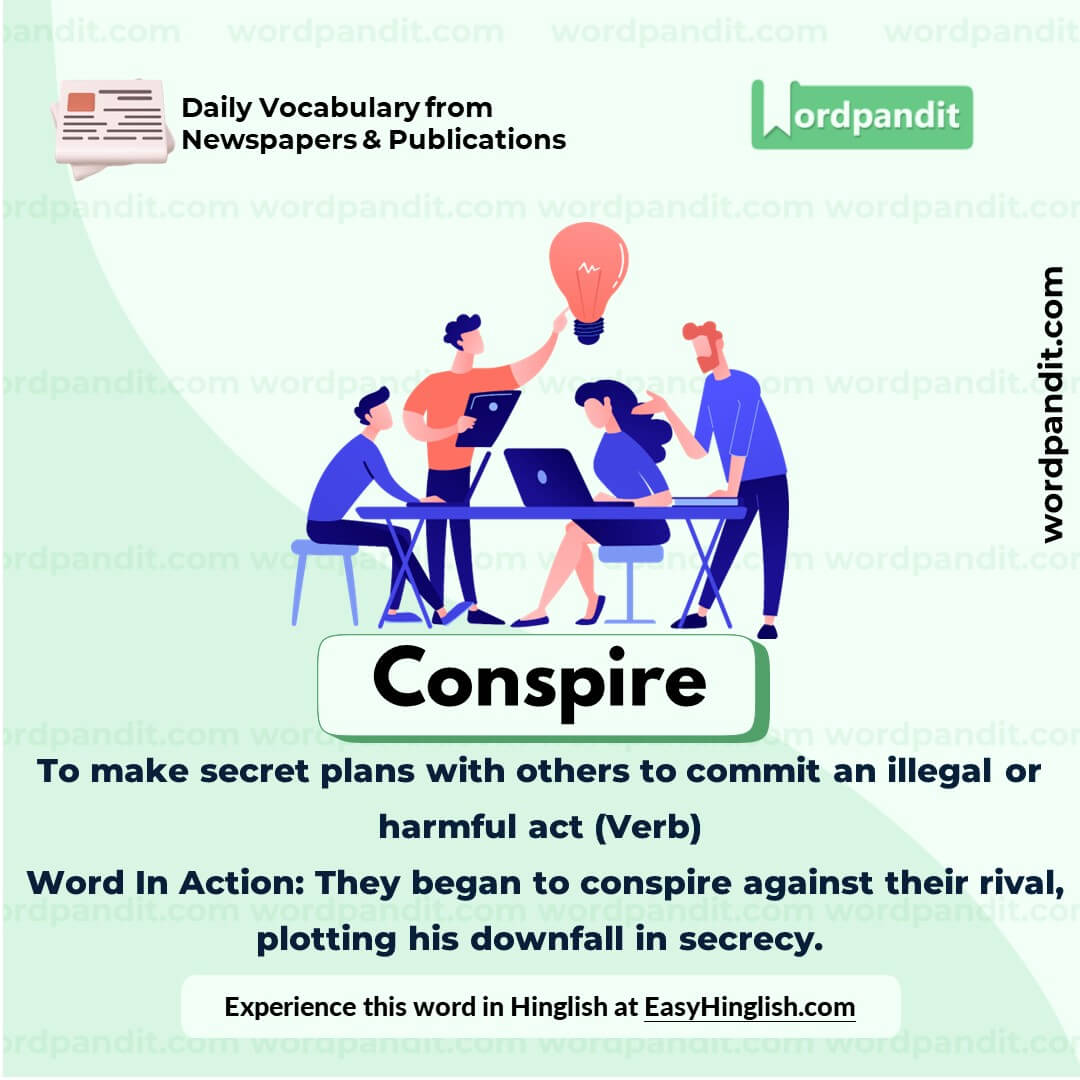 Conspire Vocabulary Picture