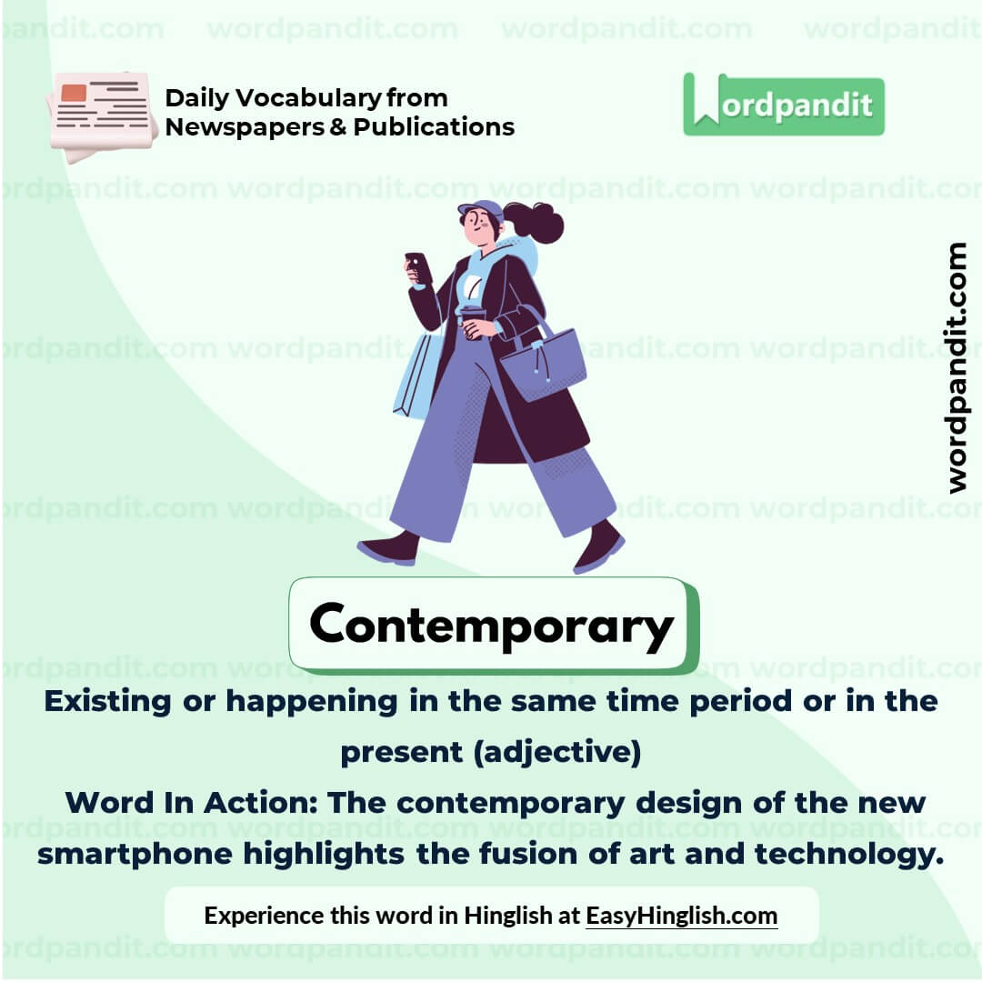 Contemporary Vocabulary Picture
