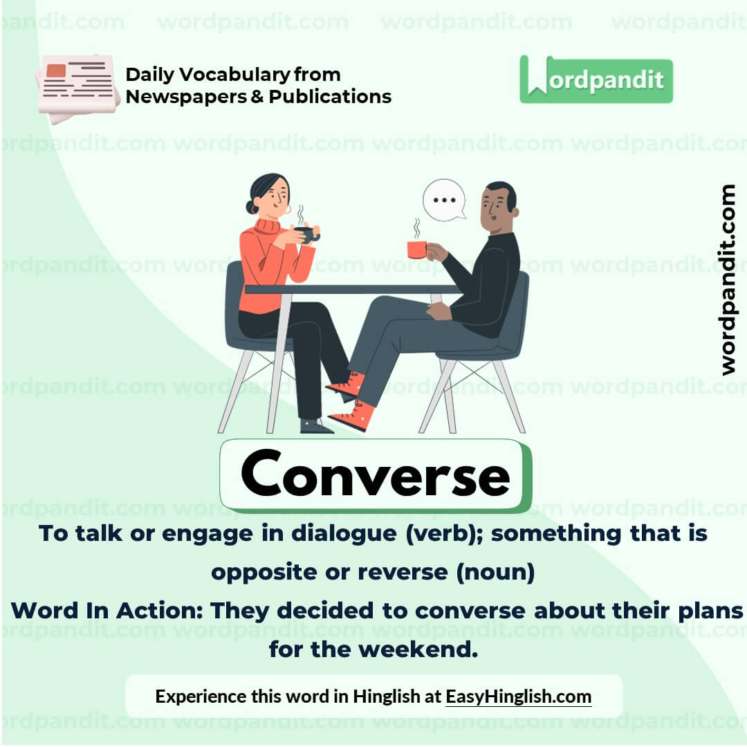 Converse Vocabulary Picture