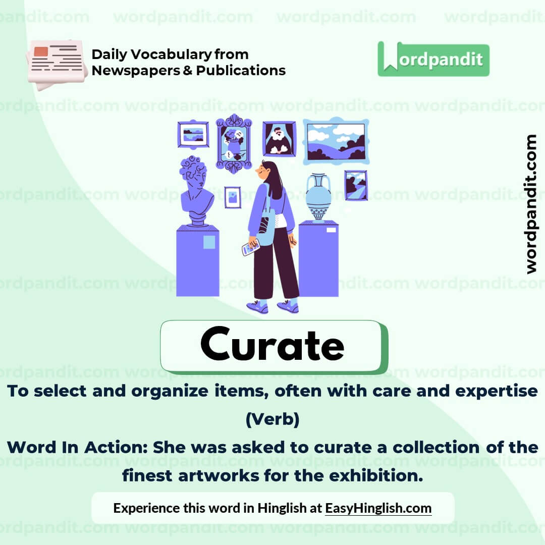 Curate Vocabulary Post