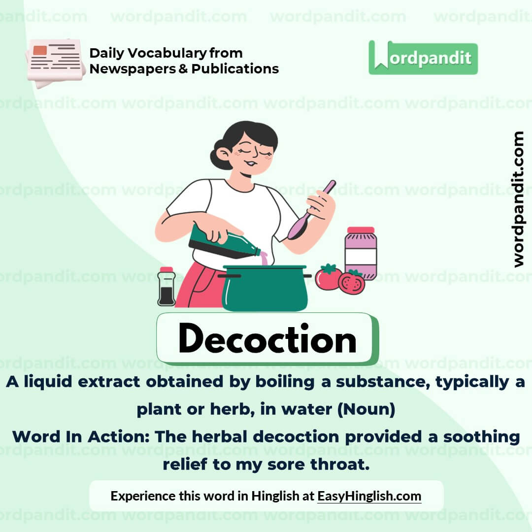 Decoction Vocabulary Post