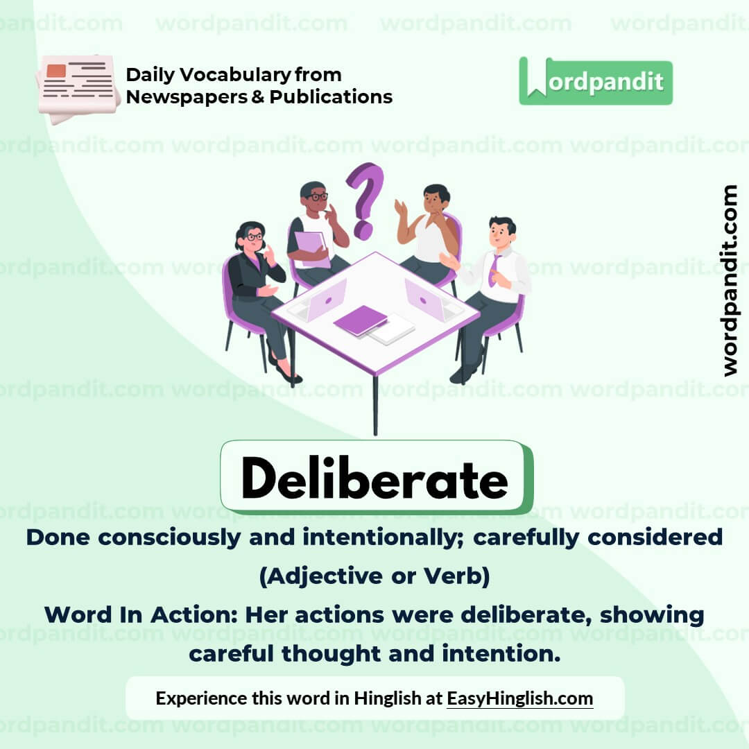 Deliberate Vocabulary Post Deliberate Vocabulary Post