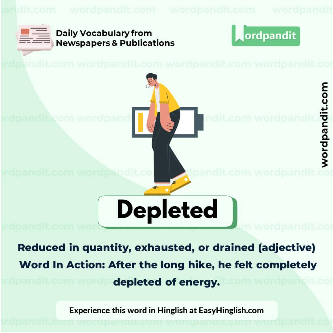 Depleted Vocabulary Picture