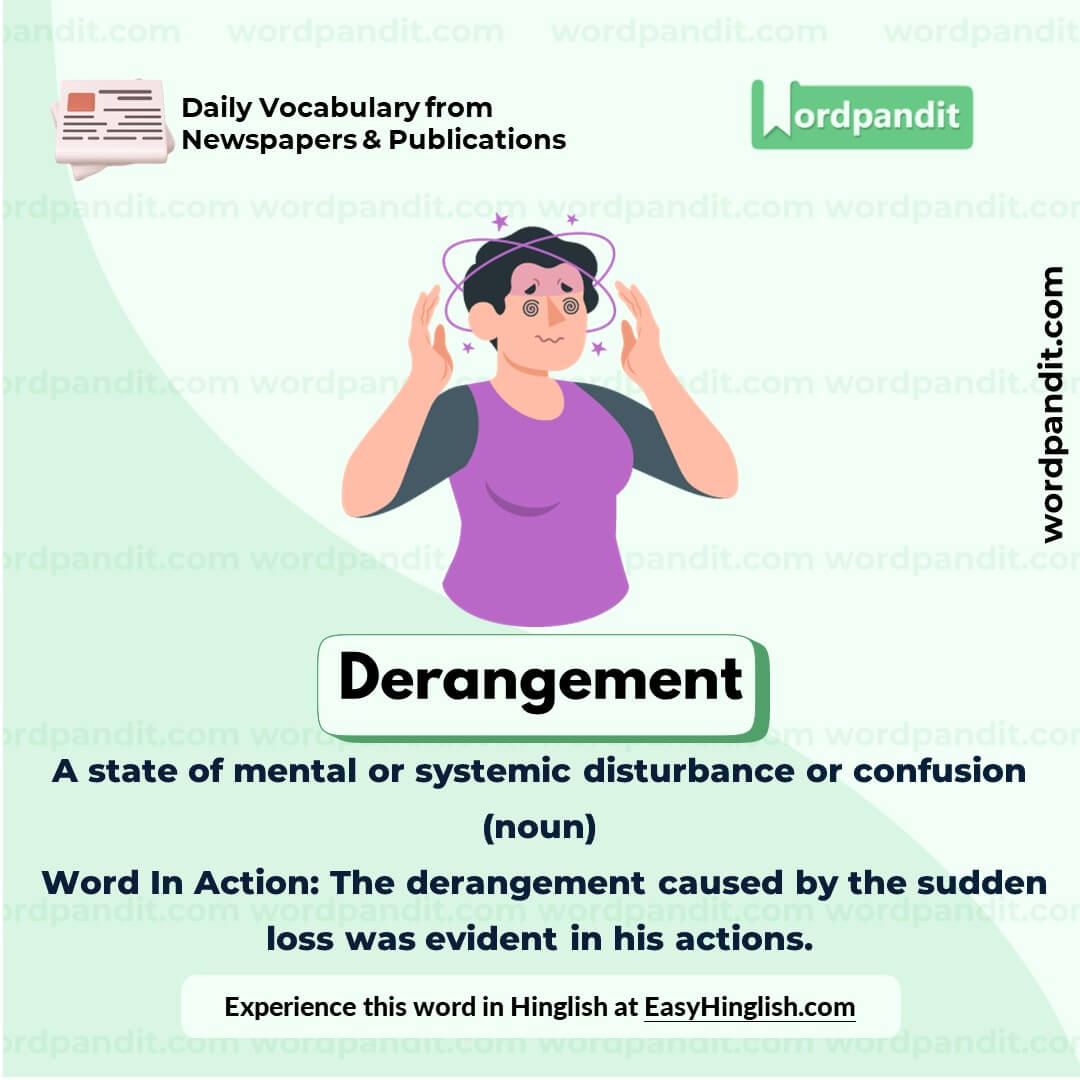 Derangement Vocabulary Picture