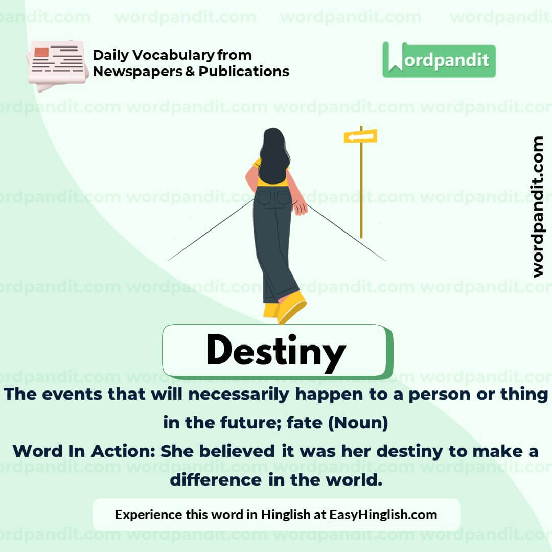 Destiny Vocabulary Post