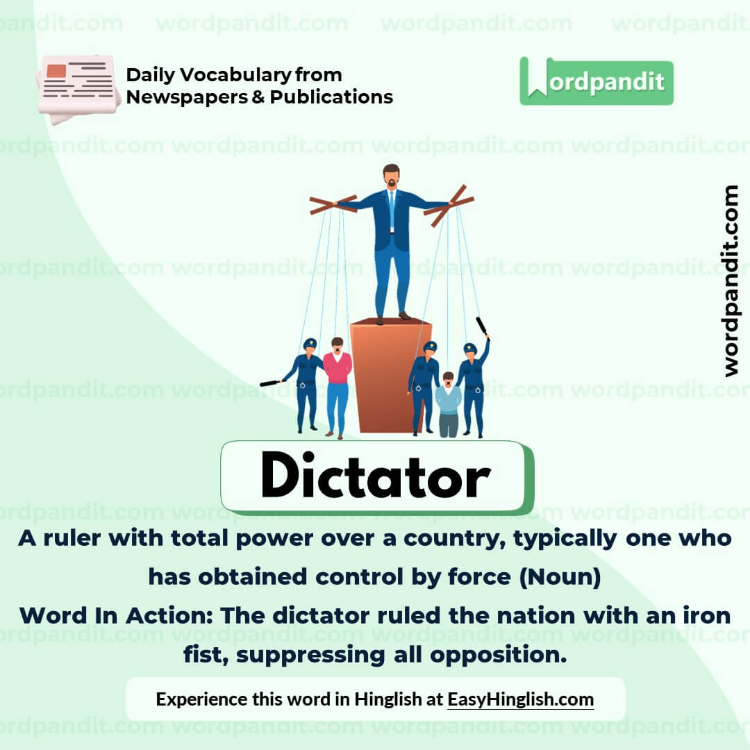 Dictator Vocabulary Post