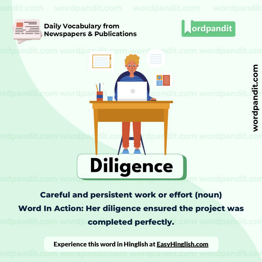 Diligence Vocabulary Post