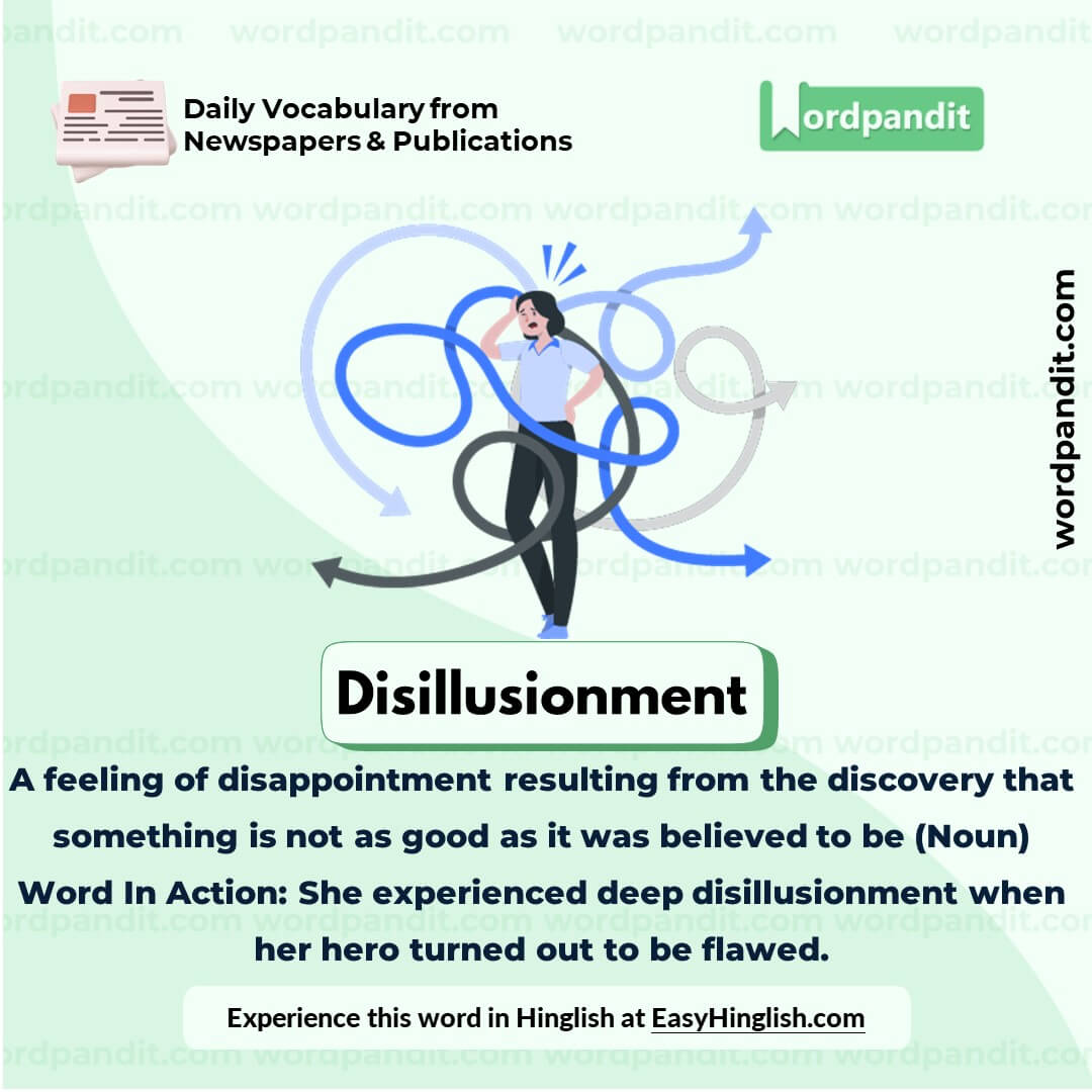 Disillusionment Vocabulary Picture