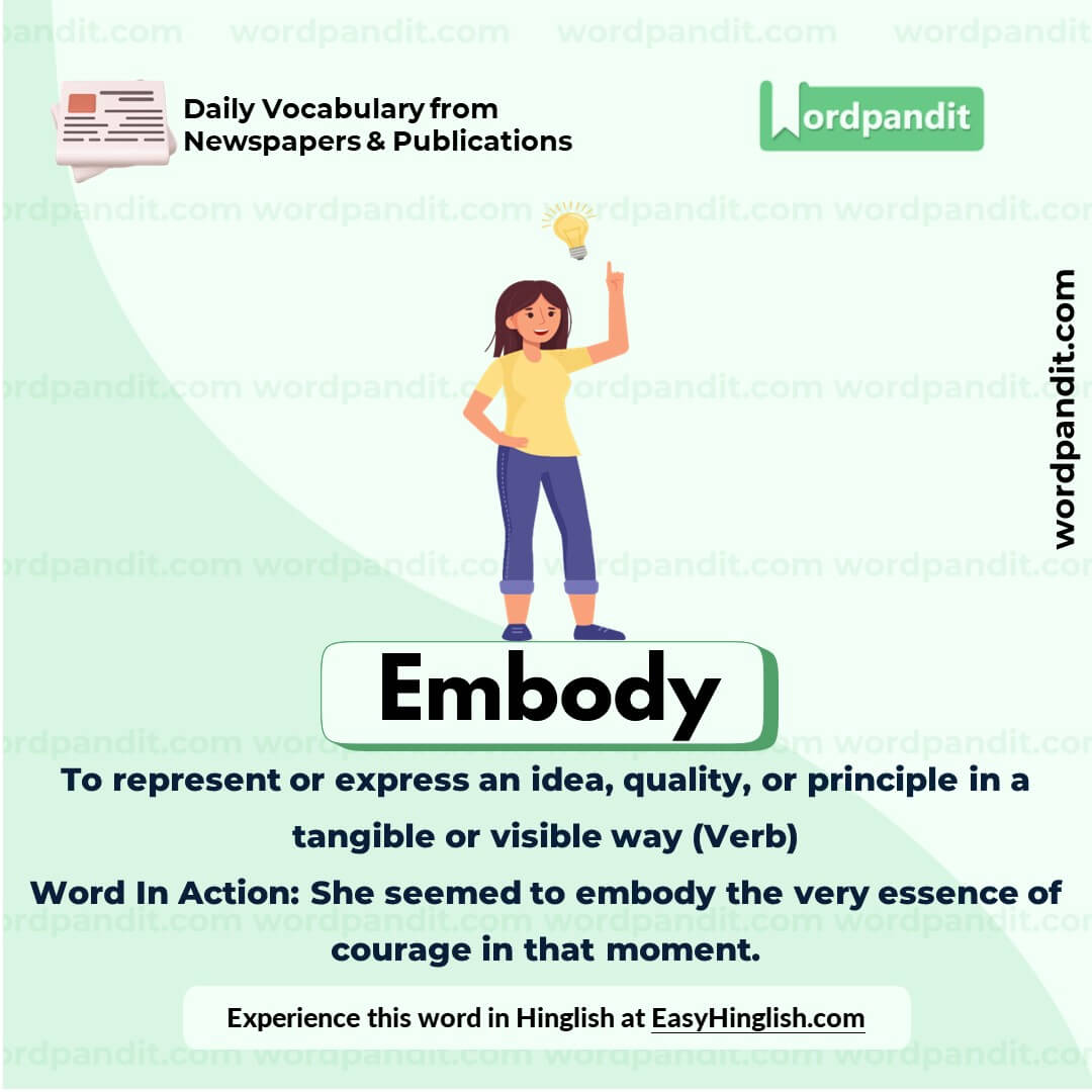 Embody Vocabulary Picture