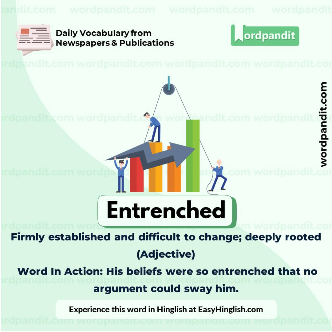 Entrenched Vocabulary Picture