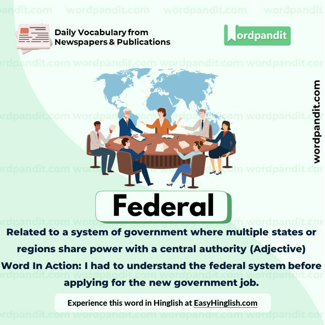 Federal Vocabulary Picture