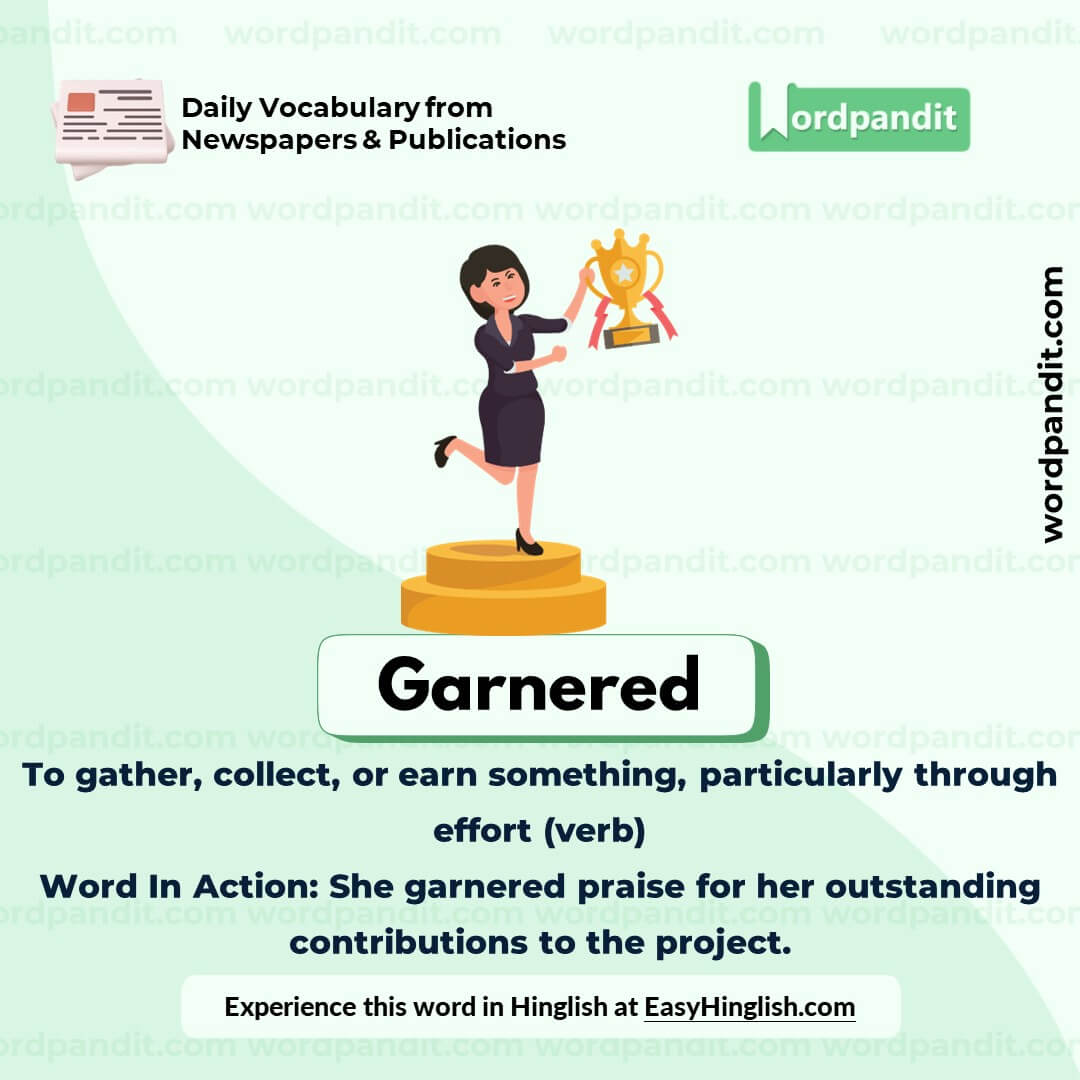 Garnered Vocabulary Post