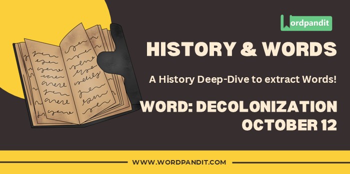 History & Words Decolonization Word 12