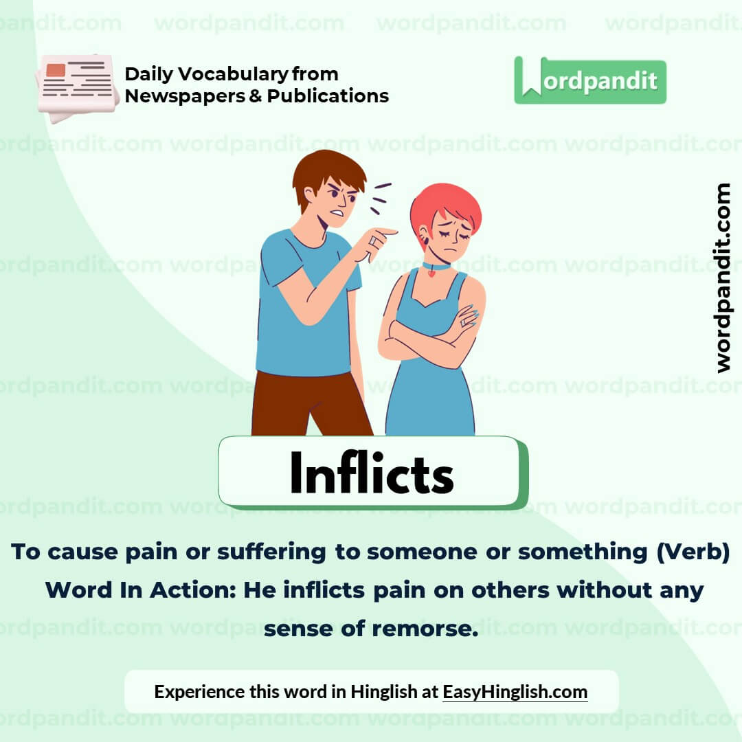 Inflicts Vocabulary Post