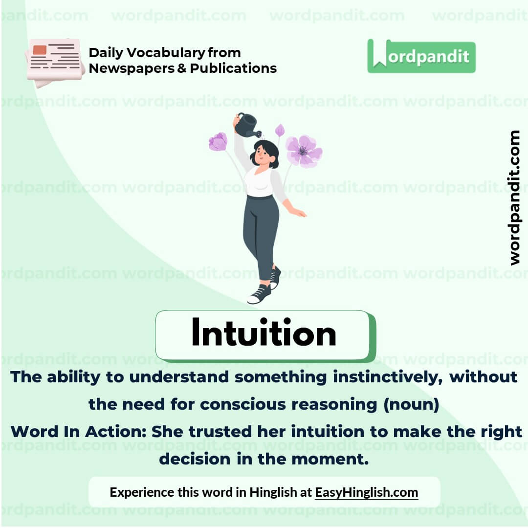 Intuition Vocabulary Picture